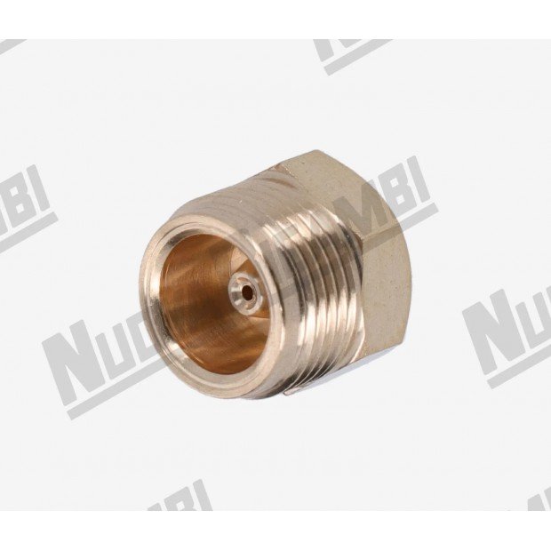 Носик жиклера головки группы - M10x0,75 - отверстие Ø 0,7мм - для FAEMA/ CIMBALI M27/ CASADIO QUINDICI-616080