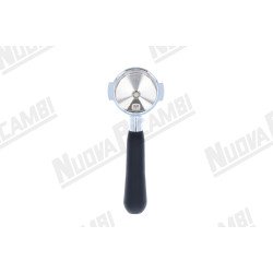 Портафільтр кутовий 15° з ручкою "NR" M10 - з'єднання носика 3/8 з пружиною фіксації фільтра для BRUGNETTI/ BFC/ ECM/ ELEKTRA/ LASCALA/ SANREMO/ SV ITALIA/ WEGA Портафільтр кутовий 15° з ручкою "NR" M10 - з'єднання носика 3/8 з пружиною фіксації фільтра для BRUGNETTI/ BFC/ ECM/ ELEKTRA/ LASCALA/ SANREMO/ SV ITALIA/ WEGA