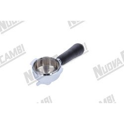 Портафільтр кутовий 15° на 1 чашку з ручкою "NR" M10 - з'єднання носика 3/8 для BRUGNETTI/ BFC/ ECM/ RST/ SANREMO/ SV ITALIA/ WEGA Портафільтр кутовий 15° на 1 чашку з ручкою "NR" M10 - з'єднання носика 3/8 для BRUGNETTI/ BFC/ ECM/ RST/ SANREMO/ SV ITALIA/ WEGA