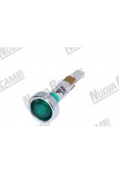 Зелена сигнальна лампа 250В - 120° - головка Ø 20мм - отвір Ø 10мм - для VBM/ ELEKTRA/ ECM DE/ PROFITEC