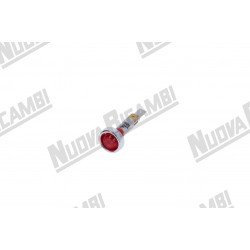 Красная пилотная лампа 250В - 120°C - головка Ø 20мм - отверстие Ø 10мм - для VBM/ ELEKTRA/ ECM DE/ PROFITEC Красная пилотная лампа 250В - 120°C - головка Ø 20мм - отверстие Ø 10мм - для VBM/ ELEKTRA/ ECM DE/ PROFITEC