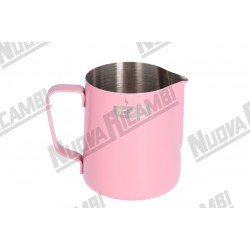 Молочник (пітчер) "EDO BARISTA" з нержавіючої сталі, ніжно-рожевий - 350 мл/12 унцій