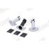 Набір для збивання молока "FOAM LOCUS ESSENTIAL TEMP.SET" (2 FOAM LOCUS для пітчера 600мл - 1 FOAM LOCUS для пітчера 1000мл - 3 температурні наклейки-маркери), отвір Ø 12мм