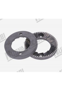 Ножи для кофемолки MAHLKONIG K30 / ASTORIA CMA K30 / RENEKA MK10 - левые - Ø 65мм - Ø вн. 38мм - в. 8,5мм - 2 отверстия