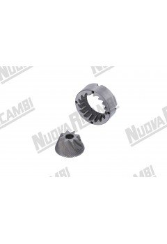 Конічні жорна WEGA/COMPAK Ø шестигранник 68/48 - Ø внутр. 49/13, 4 отвори зі шпонкою