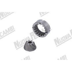 Конічні жорна WEGA/COMPAK Ø шестигранник 68/48 - Ø внутр. 49/13, 4 отвори з...