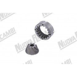 Конічні жорна WEGA/COMPAK Ø шестигранник 68/48 - Ø внутр. 49/13, 4 отвори зі шпонкою