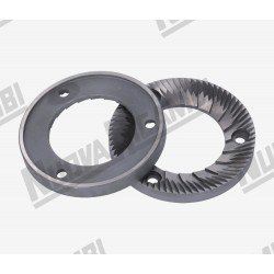 Ножи для кофемолки Fiorenzato F6 / F83e, правые - Ø 83мм - Ø вн. 49мм - в. 9.5мм - 3 отв. - FIORENZATO M.C. 83E ISTANTANEO
