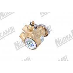Помпа для кавомашини (ротаційний насос)  FLUID-O-TECH - хомут 200 л - збалансований байпас, сертифіковано "NSF" - фітинги 3/8ВР - кріпильний хомут