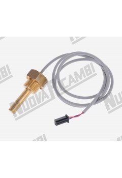 Латунний датчик температури "NR - PTC 2K" - 3/8НР - колба Ø 8x30мм - дріт довж. 700мм - для RANCILIO CLASSE 6/ 8/ EPOCA/ S24/ S26/ S27