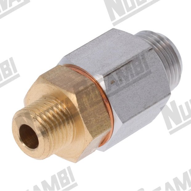 Комплект для розширювального клапана G 3/8НР - 1/4НР для PROMAC/ RANCILIO Комплект для розширювального клапана G 3/8НР - 1/4НР для PROMAC/ RANCILIO-620628