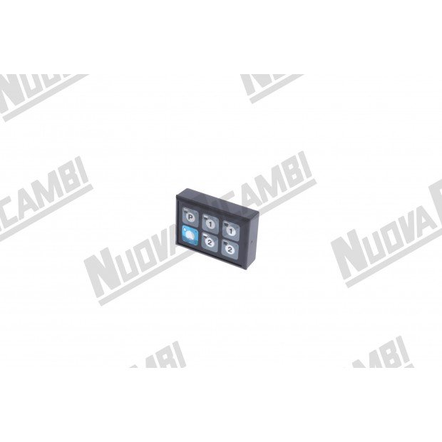 Сенсорная панель "GICAR 9.9.09.25G" 6 кнопок - 6 LED - 16 контактов - для ECM (C199900241) Сенсорная панель GICAR 9.9.09.25G 6 кнопок - 6 LED - 16 контактов - для ECM (C199900241)-620705/A