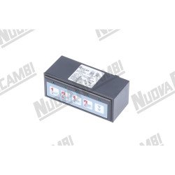 Сенсорна панель з платою дозування "GICAR", 5 кнопок - 5 LED, оригінал GAGGIA V220 (9.5.26.24G) Сенсорна панель з платою дозування "GICAR", 5 кнопок - 5 LED, оригінал GAGGIA V220 (9.5.26.24G)