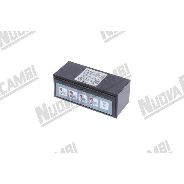 Сенсорная панель с дозатором "GICAR 9.5.27.09", 5 кнопок - 5 LED - для GAGGIA (DM1622) Сенсорная панель с дозатором GICAR 9.5.27.09, 5 кнопок - 5 LED - для GAGGIA (DM1622)-620710/11