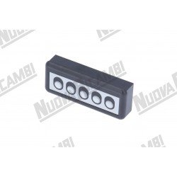 Сенсорна панель "GICAR" 5 кнопок - 5 LED для FIAMMA RST/SV ITALIA, 16 контактів (9.9.08.83G) Сенсорна панель "GICAR" 5 кнопок - 5 LED для FIAMMA RST/SV ITALIA, 16 контактів (9.9.08.83G)