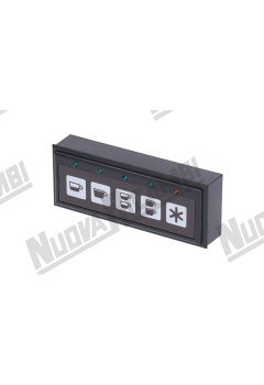 Плата дозировки сенсорной панели "GICAR", 5 кнопок - 5 LED для BEZZERA, 10 контактов + 6 контактов (9.9.12.00G)