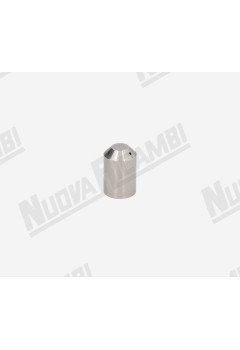 Паровий носик з нержавіючої сталі - M10x1 - 3 отвори Ø 1,1мм - для RANCILIO SILVIA