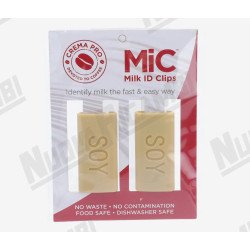 Клипса для идентификации молока "SOY" (2 шт) Клипса для идентификации молока "SOY" (2 шт)