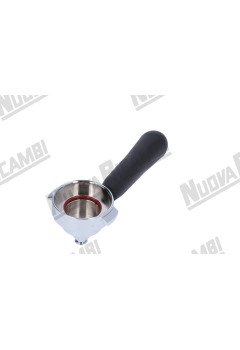 Портафильтр "NR" для одинарной капсулы "FAP" - ручка "NR" M10 - прямой носик на 1 путь 3/8 "короткий" - для LA SPAZIALE для держателя душа выс. 11мм