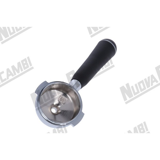 Портафильтр "NR" - угловой 15° - с ручкой "NR" M10 - соединение носика M16x1 - пружина фиксации фильтра - для FAEMA DUE/ E91/ E92/ E97/ E98 Портафильтр NR - угловой 15° - с ручкой NR M10 - соединение носика M16x1 - пружина фиксации фильтра - для FAEMA DUE/ E91/ E92/ E97/ E98-632326