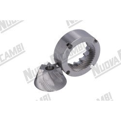 Конічні жорна "FOOD FRIENDLY" - Ø шестигранник 68мм - Ø внутр. 13мм - вис. 25мм - 4 отвори - для OBEL MITO CONICO