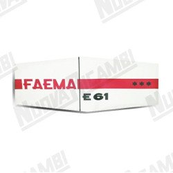 Скляна наклейка 1 група для FAEMA E61