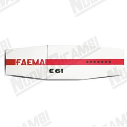 Скляна наклейка 2 групи для FAEMA E61