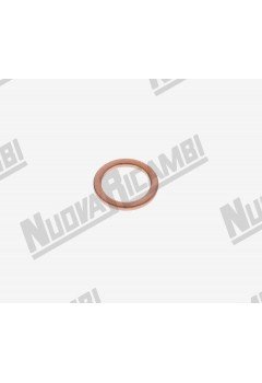 Мідна прокладка жиклера варильної групи - Ø 13,8x10,3x1мм - для CIMBALI