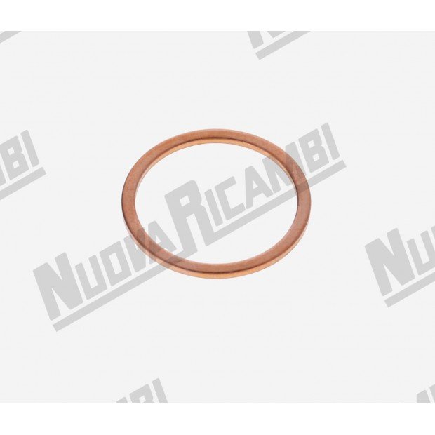 Медная прокладка крана воды/пара - Ø 24x20,2x1мм - для BRASILIA/ RANCILIO/ PROMAC-700313
