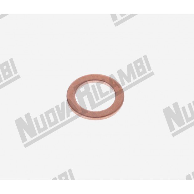 Медная прокладка крышки группы уровня - Ø 15x10x1мм - для RANCILIO Z9/ Z11/ S20/ MILLENIUM-700386