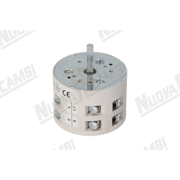 Главный переключатель 0-1-2 "VANTAGGI MAURI P500802" оригинал 36А - 660В - штифт 5x5мм для GAGGIA Главный переключатель 0-1-2 VANTAGGI MAURI P500802 оригинал 36А - 660В - штифт 5x5мм для GAGGIA-700545