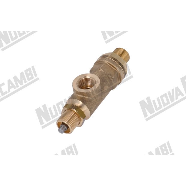 Кран воды/пара в сборе - соединение 3/8НР/3/8ВР для GAGGIA (DECO - D90 - E90 - LCD - TS - XD - XEcc) Кран воды/пара в сборе - соединение 3/8НР/3/8ВР для GAGGIA (DECO - D90 - E90 - LCD - TS - XD - XEcc)-700575