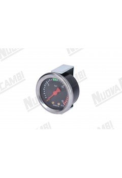 Манометр помпи для кавомашини Gaggia, 0-15 бар, з'єднання 1/8"M пласке, рамка Ø 57мм, корпус Ø 50мм (Артикул: 700595)