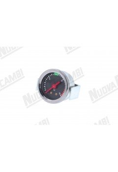 Манометр помпи для кавомашини Gaggia, 0-15 бар, з'єднання 1/8"M пласке, рамка Ø 44мм, корпус Ø 39мм (Артикул: 700595/T)