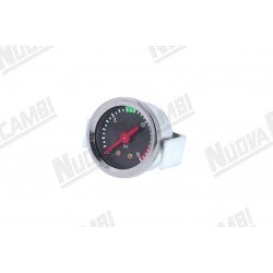 Манометр помпы для кофемашины Gaggia, 0-15 бар, соединение 1/8"M плоское, рамка Ø 44мм, корпус Ø 39мм (Артикул: 700595/T)