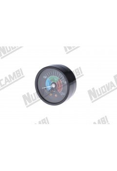 Манометр бойлера для кавомашини Cimbali M30/ECM, 0-2,5 бар, з'єднання 1/8"M пласке, рамка Ø 60мм, корпус Ø 57мм (Артикул: 700619)