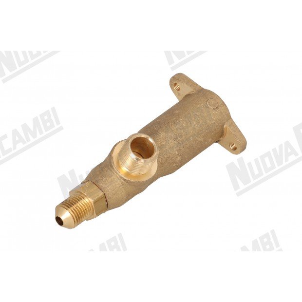Корпус крана пар/вода кавоварки CIMBALI 1/4M-3/8M 90° Корпус крана пар/вода кавоварки CIMBALI 1/4M-3/8M 90°