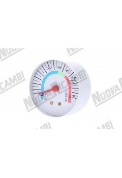 Манометр помпи для кавомашини Cimbali M31/M32, 0-16 бар, з'єднання 1/8"M пласке, рамка Ø 57мм, корпус Ø 57мм (Артикул: 700678)