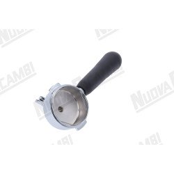 Портафільтр на 1 чашку з ручкою "NR" M10 - з'єднання носика 3/8 з пружиною фіксації фільтра для CIMBALI Портафільтр на 1 чашку з ручкою "NR" M10 - з'єднання носика 3/8 з пружиною фіксації фільтра для CIMBALI