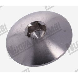 Хромована заглушка-грибок головки групи - M18 - Ø 30x15мм