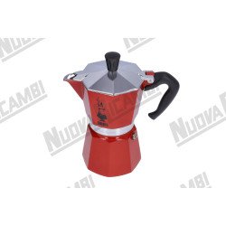 Мока "BIALETTI EXPRESS" на 3 чашки, червона Мока "BIALETTI EXPRESS" на 3 чашки, червона