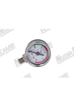 Манометр бойлера для кавоварки La Pavoni Europiccola, 0-2,5 бар, з'єднання 1/8"M пласке, рамка Ø 44мм, корпус Ø 41мм (Артикул: 701856)