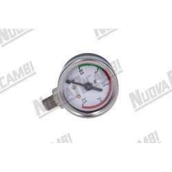Манометр бойлера для кавоварки La Pavoni Europiccola, 0-2,5 бар, з'єднання 1/8"M пласке, рамка Ø 44мм, корпус Ø 41мм (Артикул: 701856)