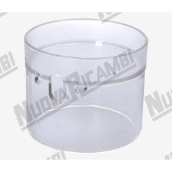 Плексигласовий циліндр дозатора меленої кави Ø 115/120x107x100мм - для QUAMAR M1/ M80/ T80