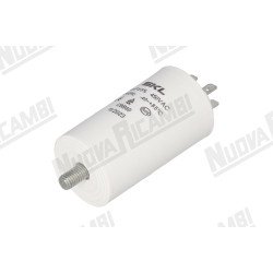 Конденсатор 20мкФ - 220/240В - 450В - 50/60Гц - Ø 40мм - вис. 70мм для ANFIM/ COMPAK/ MACAP/ MAZZER/ OBEL/ QUAMAR