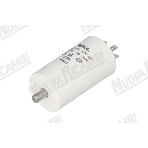 Конденсатор 20мкФ - 220/240В - 450В - 50/60Гц - Ø 40мм - вис. 70мм для ANFIM/ COMPAK/ MACAP/ MAZZER/ OBEL/ QUAMAR Конденсатор 20мкФ - 220/240В - 450В - 50/60Гц - Ø 40мм - вис. 70мм для ANFIM/ COMPAK/ MACAP/ MAZZER/ OBEL/ QUAMAR-702262