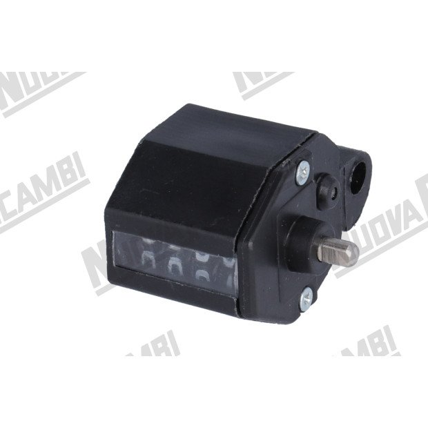 Портафильтр NR - угловой 15° - с ручкой NR M10 - соединение носика M16x1 - пружина фиксации фильтра - для FAEMA DUE/ E91/ E92/ E97/ E98-702329