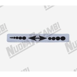 Наклейка з шовкографією "FINE-COARSE" для регулювання помелу - для OBEL NR1400/ NR900