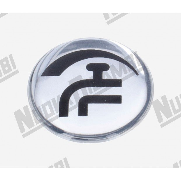 Наклейка з шовкографією WATER для ручки крана - для WEGA POLARIS/ SPHERA-703067