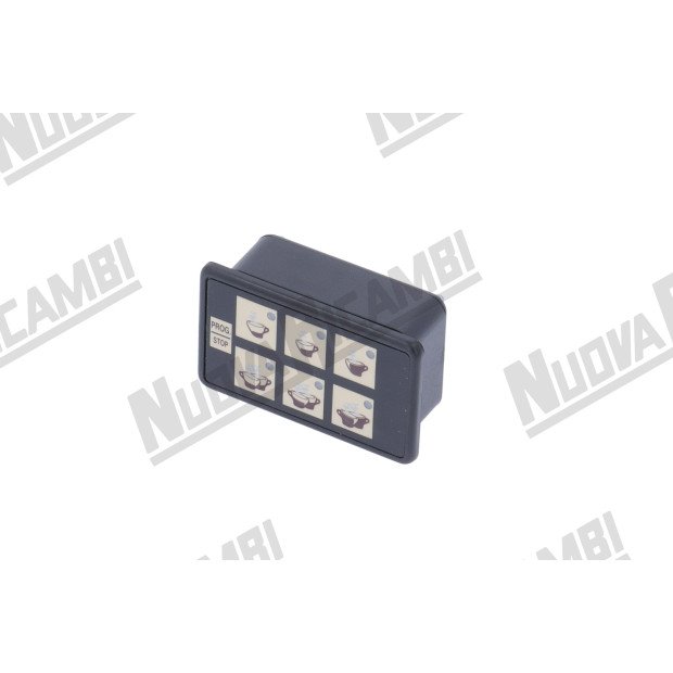 Сенсорная панель 6 кнопок +1 CMA ASTORIA 6 LED 10 контактов-703070